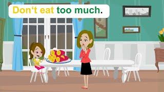 Ella, don't fart! - Funny English Animated Story - Ella English