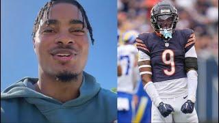 Jaquan Brisker talks concussion, Bears, Ben Johnson, Dennis Allen & Tyler Warren