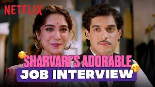 Sharvari’s WITTIEST Answers To Junaid’s Interview!  #Maharaj | Netflix India