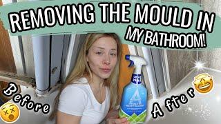 CLEAN MY MOULDY BATHROOM WITH ME! *SATISFYING* Mould & Limescale Removal From My Bathtub *NEW* 2023