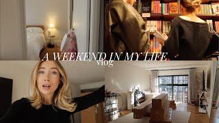a weekend in my life (bedroom makeover, shopping day, date night etc.)