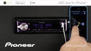 How To - DEH-X6800BT - ARC App for iPhone