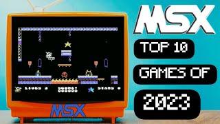 The Very BEST MSX GAMES Released in 2023 #msx #msx2 #msxgames