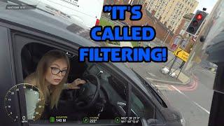 "It's Called Filtering!" UK Bikers vs Stupid, Angry Drivers and Crazy Moments #80