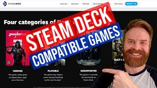 See what games are compatible with the Steam Deck