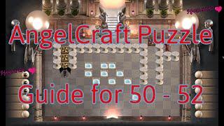 The Genesis Order - AngelCraft Puzzles walkthrough 50,51,52   