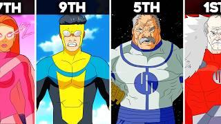 Top 20 STRONGEST Characters In Invincible Ranked!