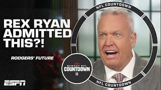  WHAT?!  Rex Ryan hints at his Aaron Rodgers decision?!  | NFL Countdown