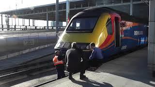 (HD) A morning a London St Pancras featuring Eurostars & a HST railtour - 14/5/11