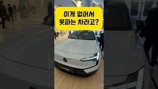 이게 요즘 없어서 못파는 자동차라고 하던데요 ? 볼보ex30