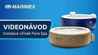 VIDEONÁVOD | Instalace vířivek Pure Spa