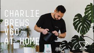 Brewing V60 at home with Charlie I Padre Coffee