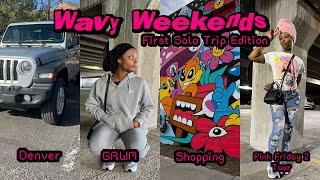 Wavy Weekends S2 EP 2: 72 hours in Denver | First Solo Trip, Pink Friday 2 Tour & more!