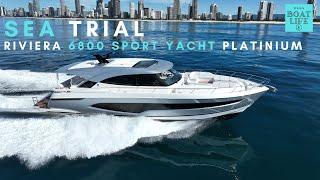 First Test - Riviera 6800 Sport Yacht Platinum