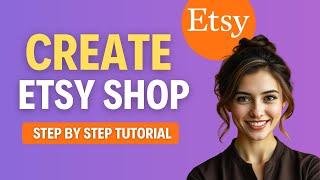 Complete Etsy Store Setup - Step By Step Tutorial For Beginner's #etsyshop