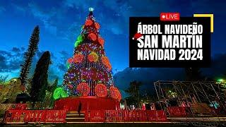 INAUGURACION del ARBOL SAN MARTIN en SAN SALVADOR - NAVIDAD 2024 EL SALVADOR