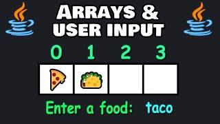 Enter USER INPUT into an ARRAY! ️