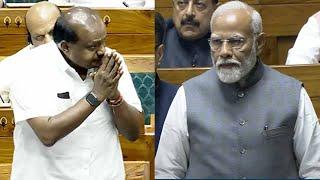 PM Modi Introduces Council of Ministers to the 18th Lok Sabha | Om Birla | HD Kumaraswamy | Parliame