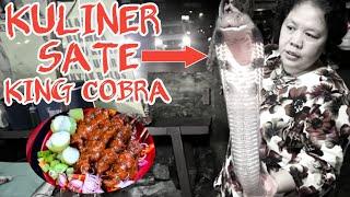 Kuliner Sate King Cobra Viral Untuk Obat