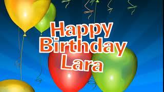 Happy Birthday Lara