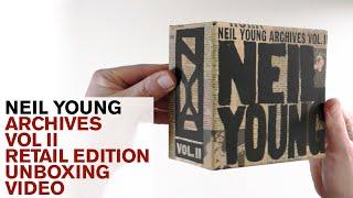 Neil Young / Archives Vol II 1972-1976 RETAIL edition unboxing video