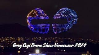 Grey Cup Drone Show Vancouver 2024