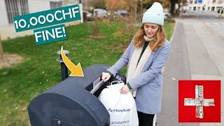 How to do RECYCLING & DISPOSE OF WASTE in SWITZERLAND (and not get in trouble)