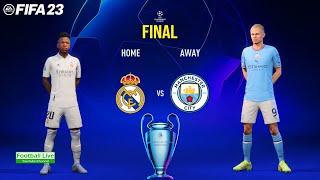 FIFA 23 | Real Madrid vs Man City | FINAL Champions League 2022/23 | Gameplay PC