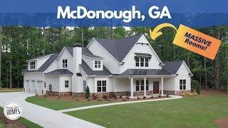 5 Bedrooms on 2 Acres 4500 sqft | McDonough New Construction