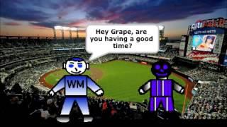 Weird Man and Grape at Citi Field (Weird Man 54)