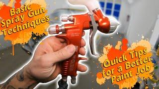 Basic Spray Gun Techniques | Quick Tips