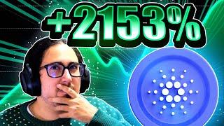 CARDANO llegará a ESTE PRECIO para el BULL RUN 2024-2025 | Predicción del nuevo ciclo ADA