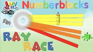 Numberblocks Ray Race