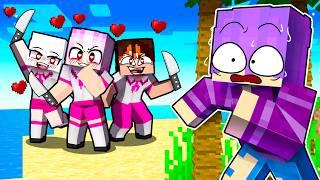 Escaping YANDERE ISLAND in Minecraft!