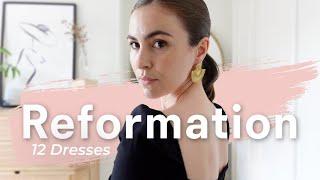 REFORMATION Haul & Try-on wedding guest | 12 DRESSES