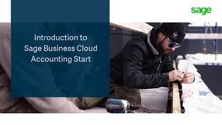 Sage Business Cloud Accounting Start (UK) - Introduction