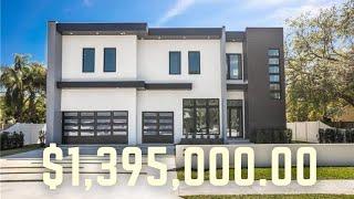 $1.395 Million Modern Luxury Home Tour in South Tampa | Luxury Homes