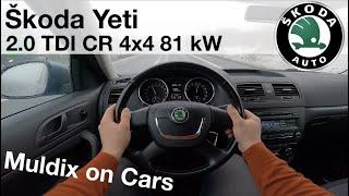 Skoda Yeti 2.0 TDI 4x4 (81 kW) POV Test Drive + Acceleration 0-180 km/h