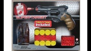 Super Target Edison Giocattoli Italian Toy Gummy Pellet Gun Revolver