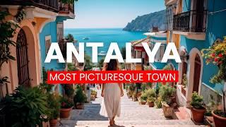  Antalya, Türkiye - MOST PICTURESQUE OLD TOWN IN KALEİCİ!