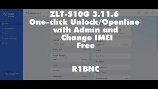 ZLT-S10G 3.11.6 Free Unlock Openline Admin Tutorial