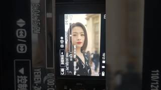 陈丽君在巴黎拍摄原相机直出，超美的太美了太美了，巴黎超模感足足的 #陈丽君 #chenlijun #beauty
