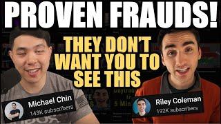 Exposing Riley Coleman & Michael Chin - The Dumbest Frauds In Trading.