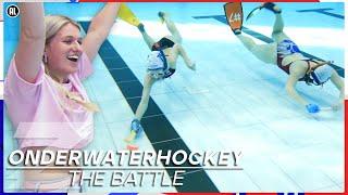 GAAN DE MEIDEN DIT WINNEN...?!‍️ | THE BATTLE ONDERWATERHOCKEY | Zappsport |