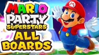 Mario Party Superstars - All Boards Longplay Full Game Walkthrough No Commentary Gameplay Guide
