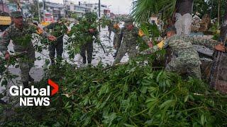 Hurricane Beryl makes landfall in Mexico after wreaking havoc in the Caribbean