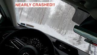 2020 Mazda Mazda3 AWD Testing in deep snow...some close calls