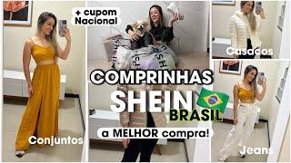 COMPRINHAS SHEIN BRASIL - SÓ ROUPAS PERFEITAS - VESTIDOS, JAQUETAS, JEANS - LOOKS SHEIN NACIONAL