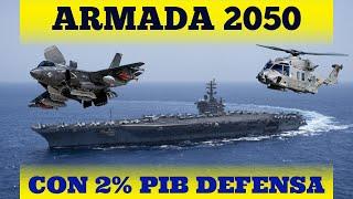 ARMADA 2050 CON EL 2% PARA DEFENSA