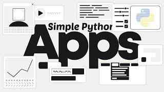 Creating 10 Apps in Python [ with PySimpleGui ]